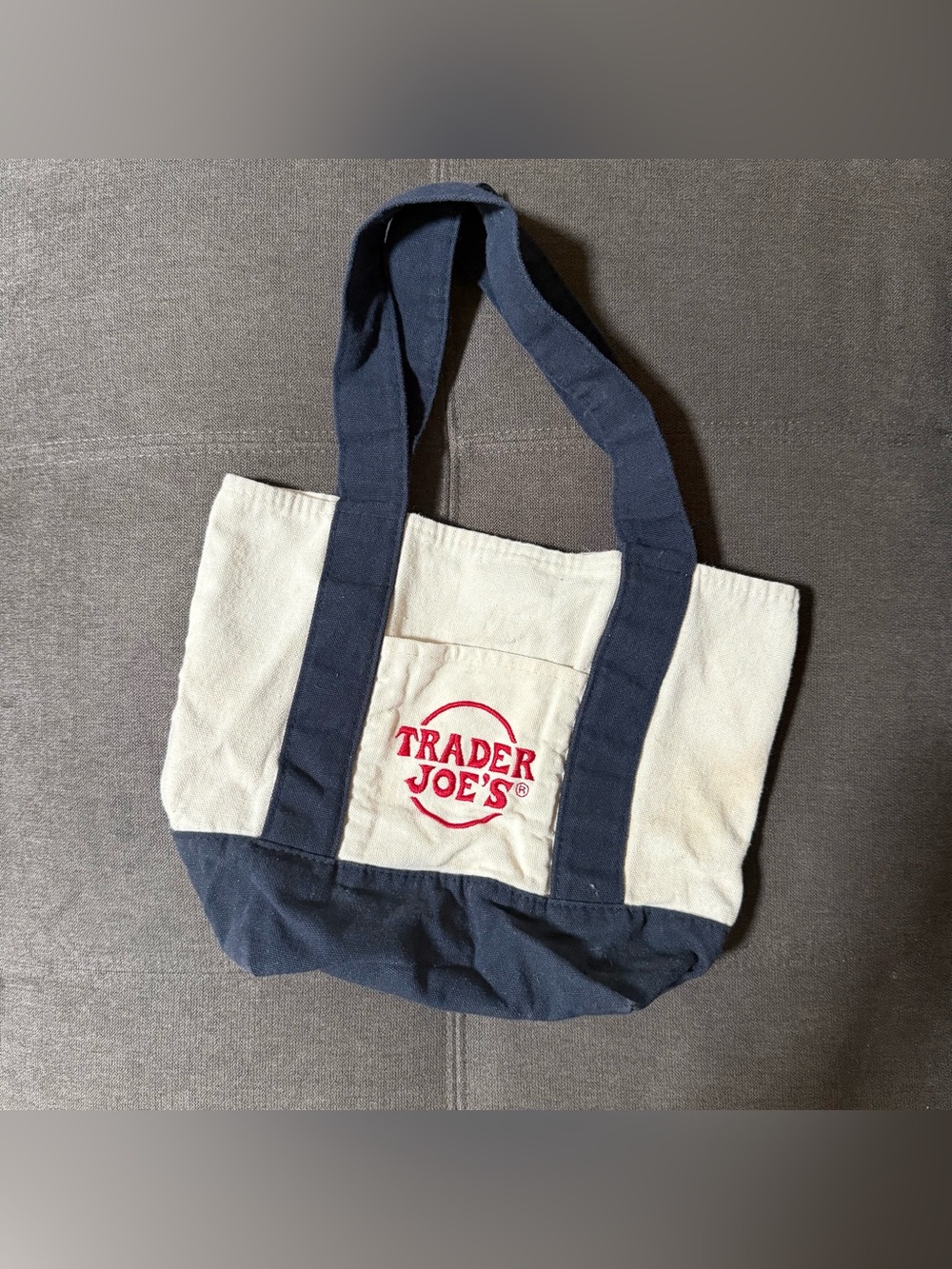 Trader Joe’s Mini Tote in Navy